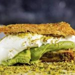baklava with ice cream